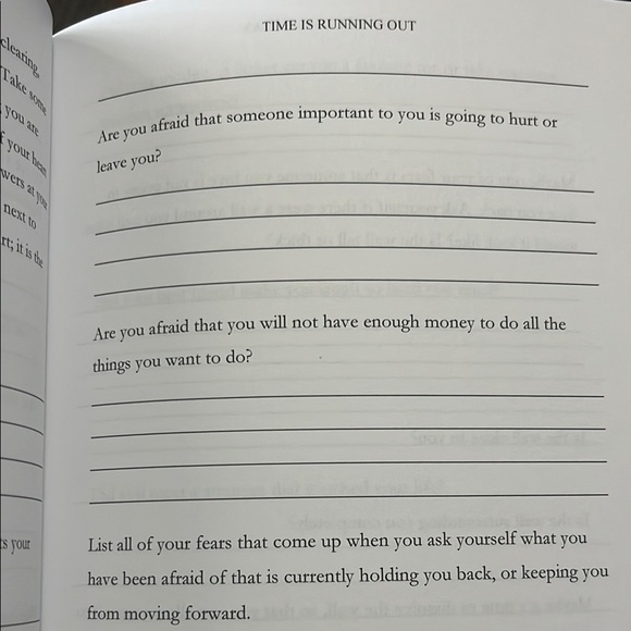 Time Is Running Out Book - Picture 7 of 8